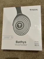 Focal Bathys High-Fidelity Wireless Headphones - Deep Black (matte silver/gray)