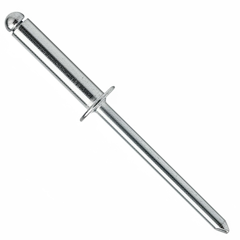 Pop Rivets 5/32" x 1/2" Aluminum Body Steel Mandrel Dome Head Blind Qty 500