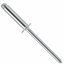 Pop Rivets 5/32" x 1/2" Aluminum Body Steel Mandrel Dome Head Blind Qty 500