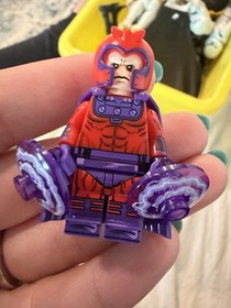 NEW Marvel Magneto Custom Lego Minifigure Classic X-Men Brotherhood of Mutants