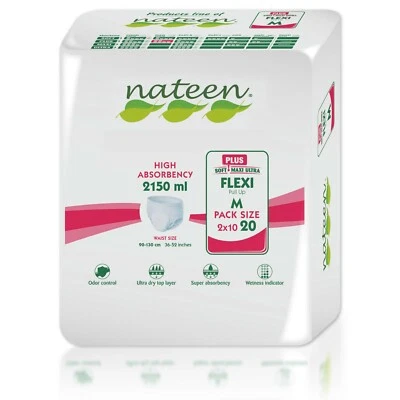 Tendercare-Nateen Medium Plus Absorbency Adult Incontinence Pull Up Pants