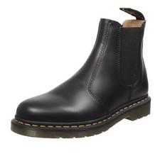Dr. Martens 2976 Ys - Chelsea Boots Black Smooth Nero - Uomo Scarpe Stivaletti