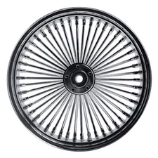 18*4.25'' Fat Spokes Wide Rear Wheel for 08-up Softail/Dyna/Sportster Non-ABS