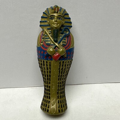Luxor Casino King Tut Souvenir Egyptian Mummy Sarcophagus Figurine 3  Vintage