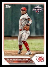 2023 Topps Pro Debut Leonardo Balcazar   PD-190 ACL Reds
