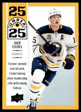 2018-19 Upper Deck 25 Under Jack Eichel Buffalo Sabres #U25-8