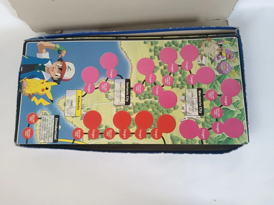 MB Pokémon - Meister Trainer Gesellschaftsspiel - Bild 2 von 4