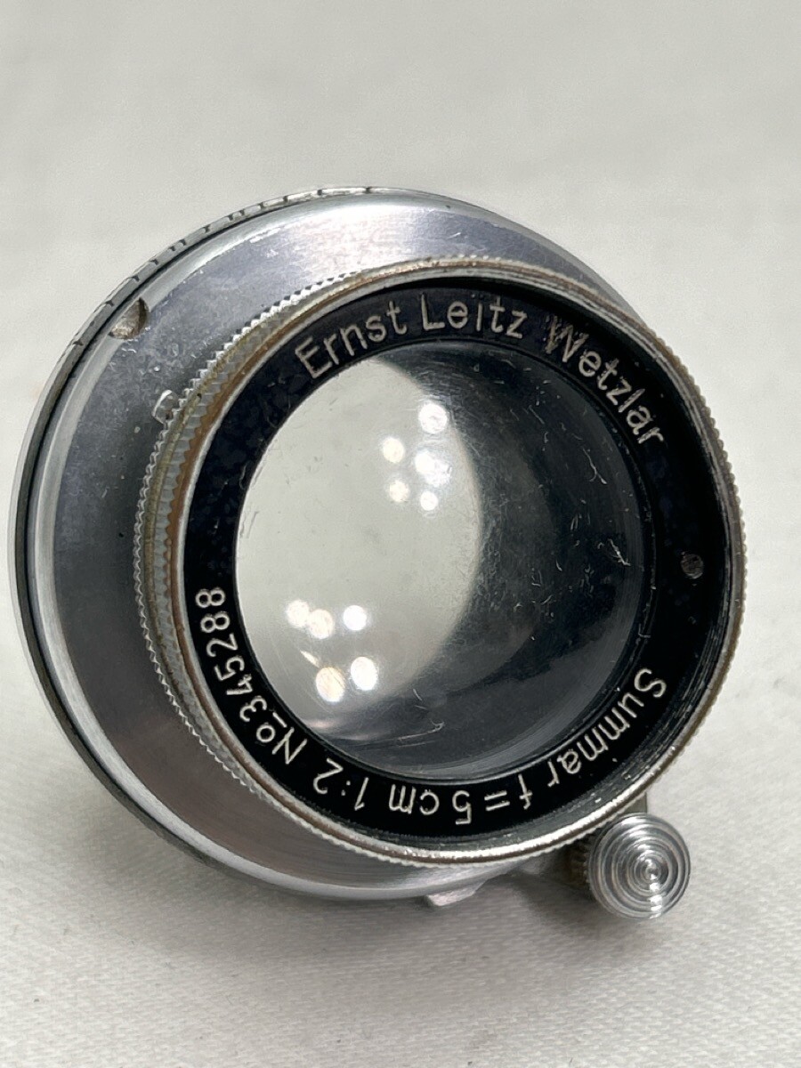 d*3様 77Ernst Leitz Wetzlar Summar 5cm f/ Ernst Leitz Wetzlar Summar 5cm (50mm) f/2 LTM M39 mount Nr. 345288