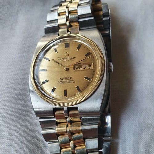 Vintage Omega Constellation Day/Date 