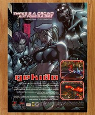 Gekido 4 Player Fight Action Arena - Video Game Print Ad Poster Promo Art 2000