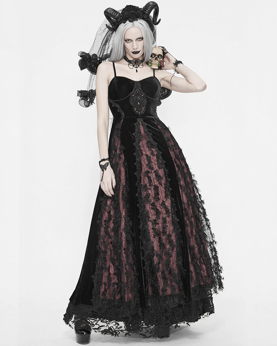 gothic prom dress