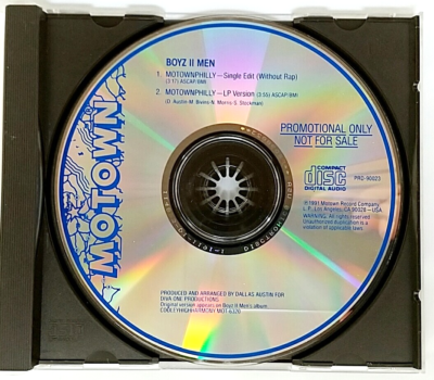 CD) Boyz II Men – Motownphilly, Promo, PRD-90023, Single, EX, 2