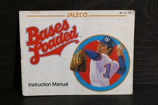 BASES LOADED Nintendo NES Original Instruction Manual