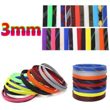 Expandable Braided Sleeving 3mm Wire Harness Wire Cable Weave Sleeve Multicolour