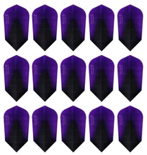 5 New Sets Harrows Sonic X Slim Dart Flights – Ships w/ Tracking - Purple