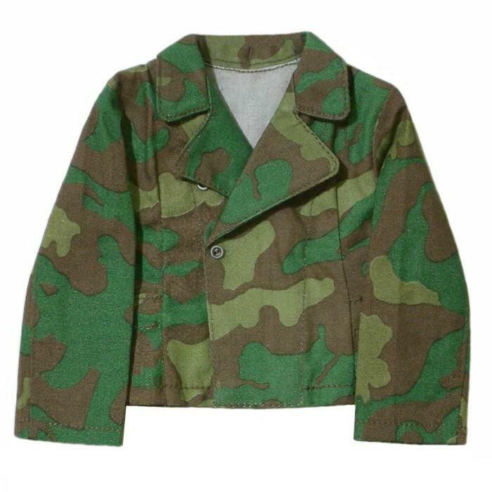 Blouson tankiste allemand 1/6 Battle Gear Toys veste en tissu réaliste sans pli pour figurine