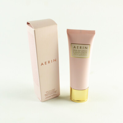 Aerin Rose Day Lotion & Multi Color Lip Cheek Gloss - Size 1.7 Oz. / 50mL