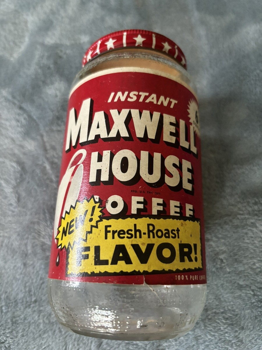 【ヴィンテージ】コーヒー缶 MAXWELL HOUSE COFFEE ビンテージ MAXWELL HOUSE Coffee コーヒー缶☆C ジャンク