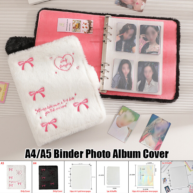 A4/A5 Kpop Photocard Binder Cover Idol Cards Picture Album Collect Storage Book A4/A5 Kpop Photocard Binder Cover Idol Cards Picture Album Collect Storage Book
