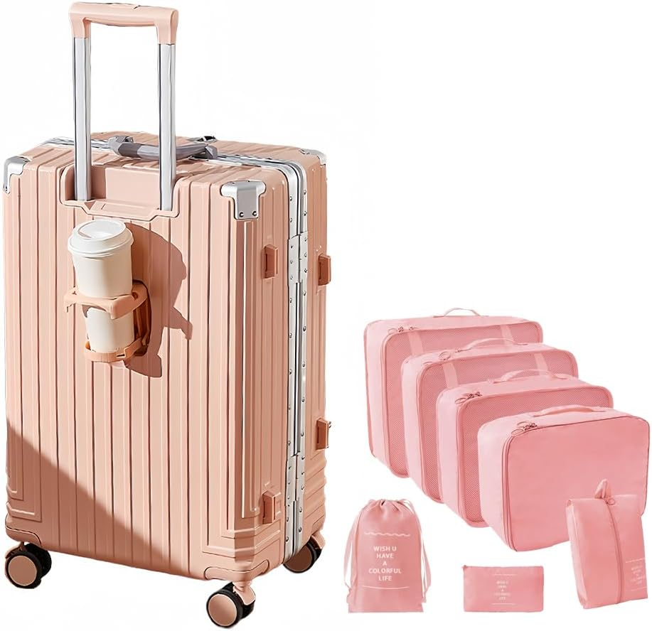 Aluminum Frame Carry-On Luggage, Hardside Carry-On Suitcase