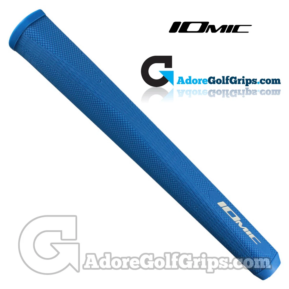 Iomic Absolute Jumbo Paddle Puttergriff - blau + GRATIS BAND