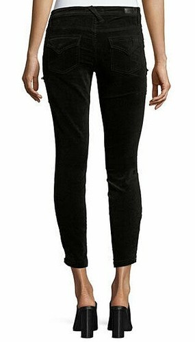 JOIEPARK SKINNY BLACK VELVET JEAN IN SIZE 23 WAIST STRETCH / ZIPPER FRONT - Picture 3 of 3