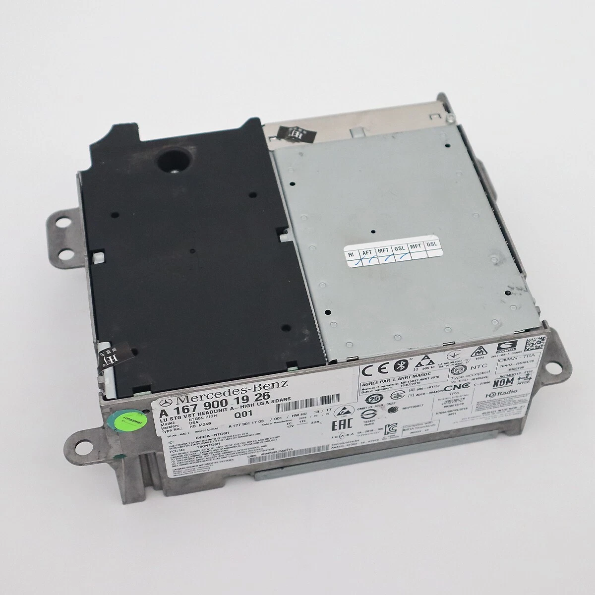 Mercedes Benz A1679001926 LU STG VST HEADUNIT NTG6 HIGH USA SDARS  