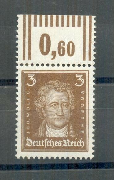 DR-Weimar 385 WOR Oberrand** MNH Postfrisch Goethe 12EUR