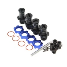NEW Powerhobby +10mm Extended 17mm Hex Hub Adapter Blue FOR Traxxas Slash Rustle
