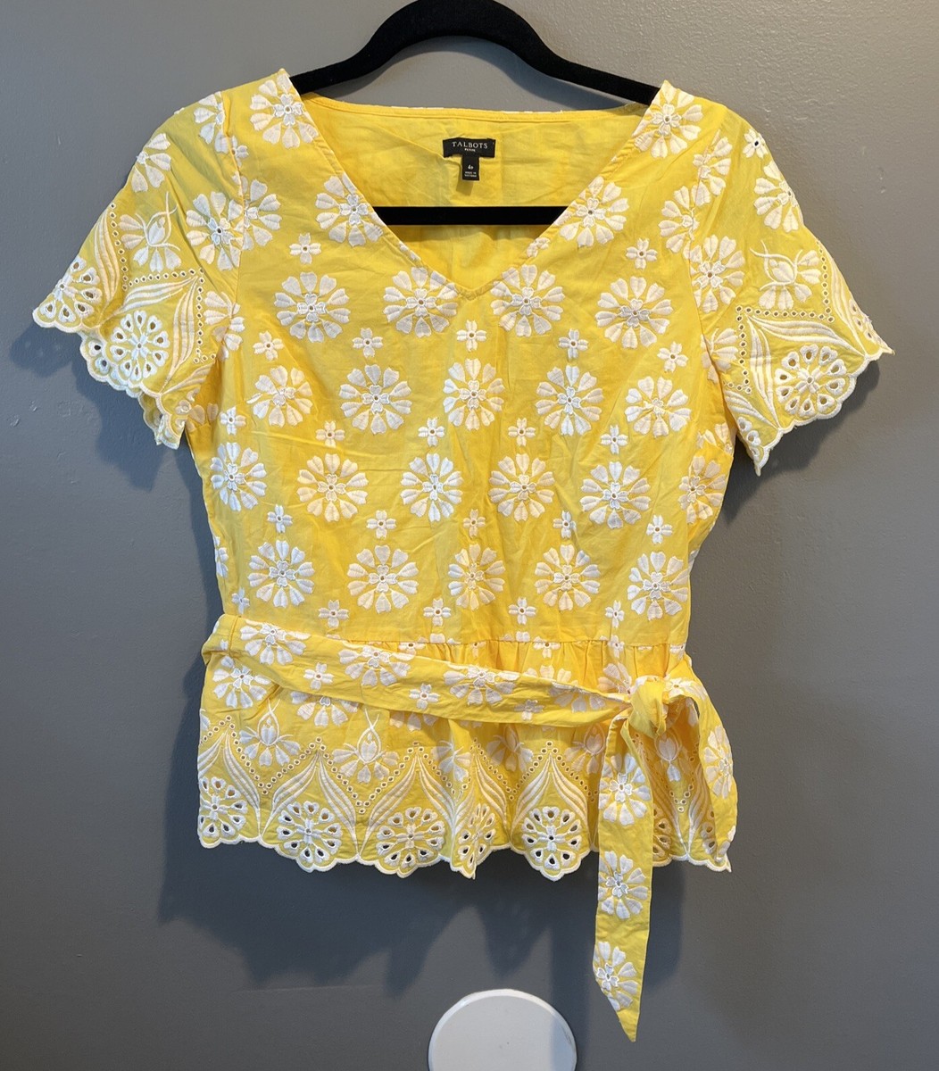 petite peplum top