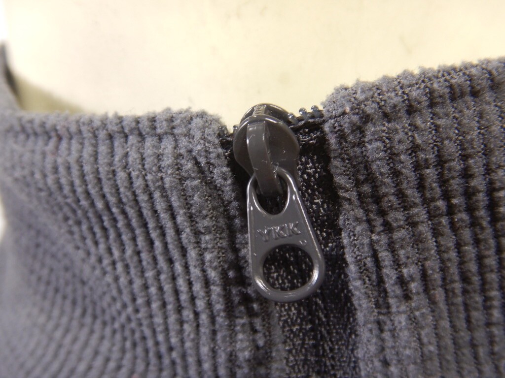 Arc'teryx DELTA LT mezza zip pullover giacca pile grigio taglia GRANDE