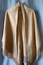 Alpaca Camargo Shaw Brown Women's One Size (48"x41")