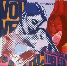 100% Hand Painted Oil Painting on Canvas Art - 1950's Vacation Ad