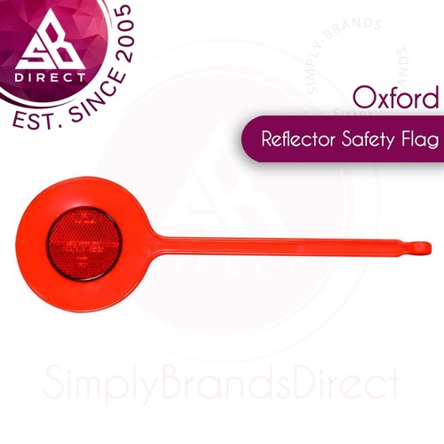 Oxford Cycle/ Bicycle/Bike Reflector Safety Flag│Wing Fold Out & Safer