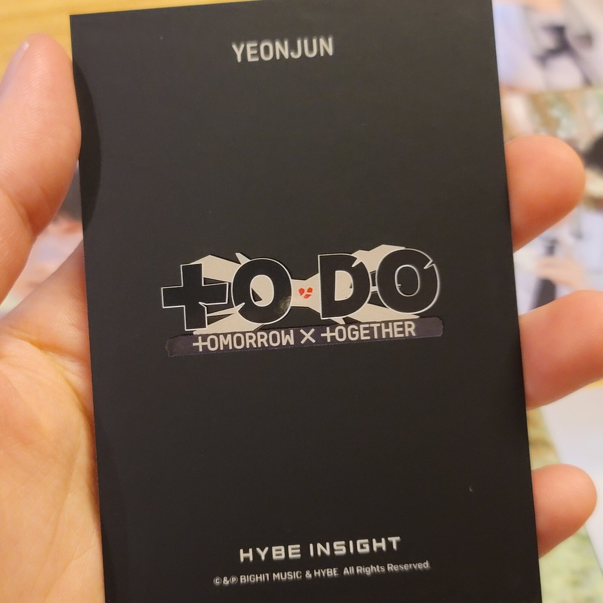 TXT Photocard TO DO X TXT EP.89 HYBE INSIGHT | eBay TXT Photocard TO DO X TXT EP.89 HYBE INSIGHT | eBay
