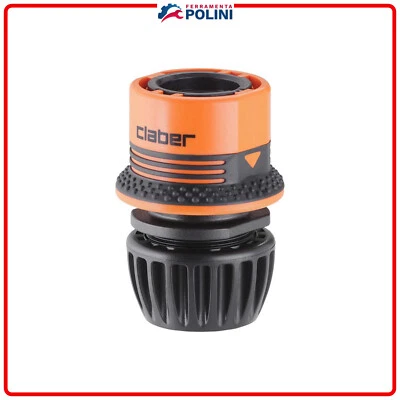 CLABER 8542/8543 RACCORDO AUTOMATICO 1/2"-5/8" PER SISTEMI IRRIGAZIONE
