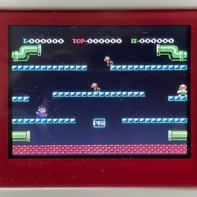 Mario Bros Silver Box Late Version Famicom Japan CIB Nintendo Rare Tested Clean