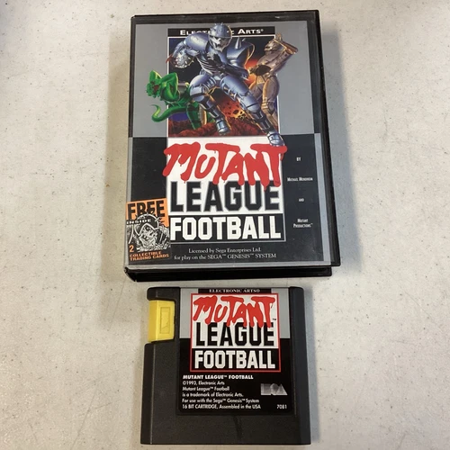 Mutant League Football (Sega Genesis, 1993) No Manual Tested B