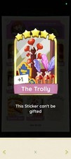 1x The Trolly 5 Star      golden Blitz  Stick...