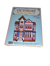 Vintage Craft House Paint On Wood Kit - Wall Plaque 28302 New Sealed