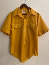 Vintage Gold Marlboro Button Up, Size L, Fair Condition