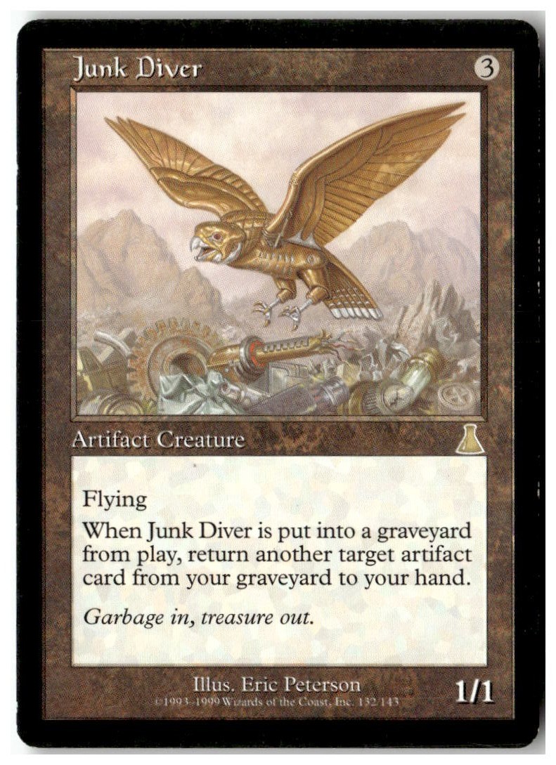 MTG Junk Diver - Urza's Destiny Moderately Played English