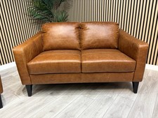 John Lewis BAILEY Style Leather 2 Seater Sofa