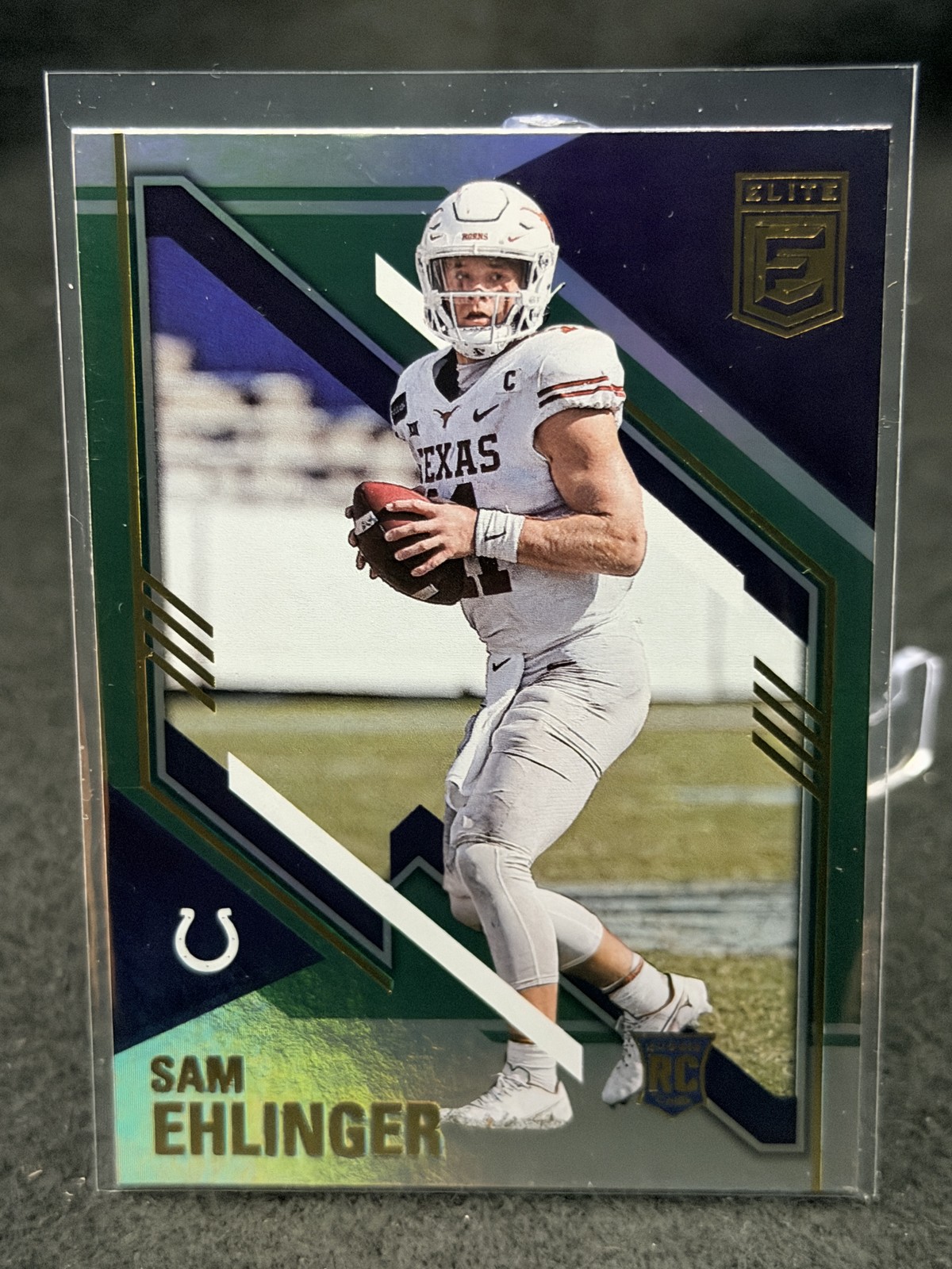 2021 Donruss Elite #170 Sam Ehlinger Green
