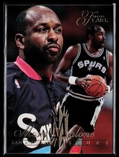 Moses Malone 1994-95 Flair #304 San Antonio Spurs