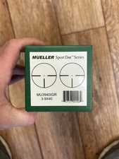 Mueller Sport Dot Series 3-9x40 MU3940IGR Scope