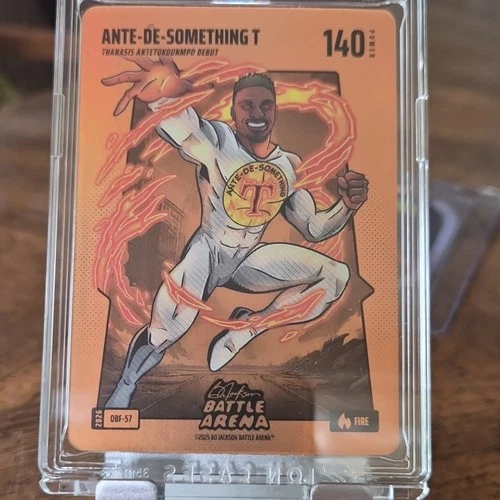 Bo Jackson Battle Arena Orange BF ANTE-DE-SOMETHING T Card OBF-57 140 Power 2026