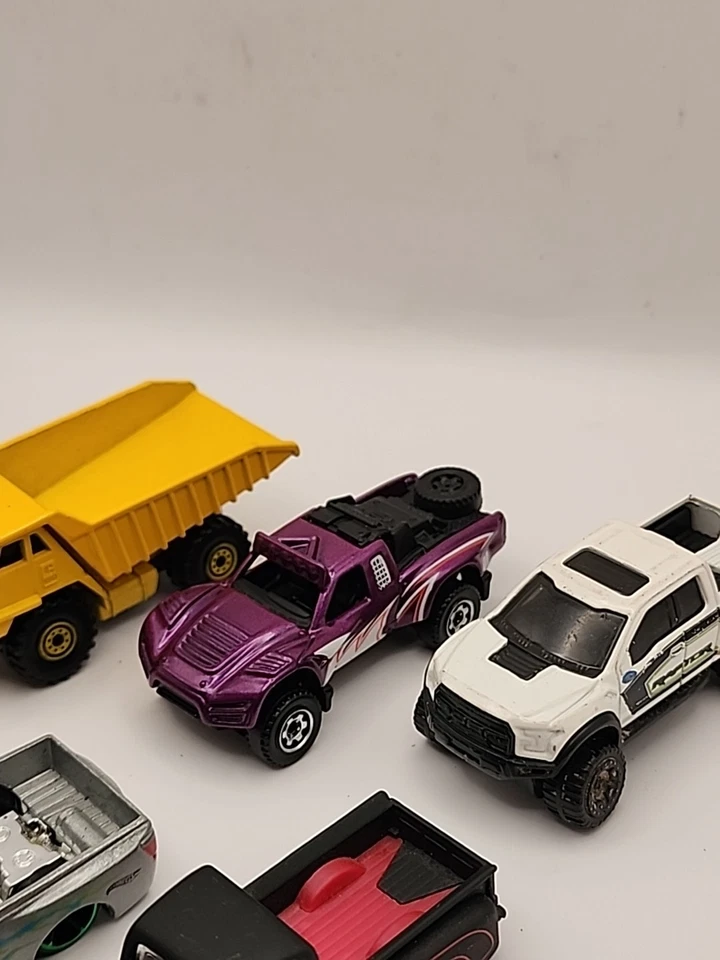 Lote de camionetas Hot Wheels camioneta pickup trofeo camión volquete aspecto Foto 4 de 4
