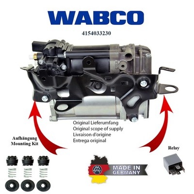 WABCO Mercedes 212/218 compressor original scope of delivery
