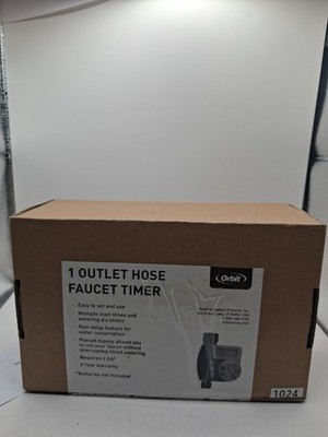 Orbit 62061Z Single Outlet Hose Faucet Watering Timer Automatic Digital New